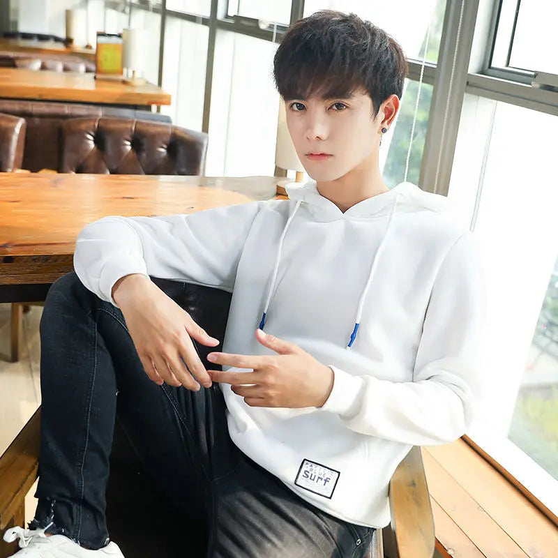 Men's Fleeced Hooded Sweatshirt