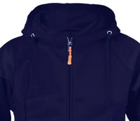 Men's Fashionable Solid Color Multi Pocket Zipper Hoodie