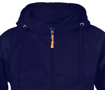 Men's Fashionable Solid Color Multi Pocket Zipper Hoodie
