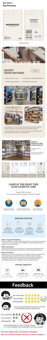 4 pcs Men Underwear Cotton Boxer