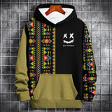 Pullover Oversized Printed  Hoodie For Men