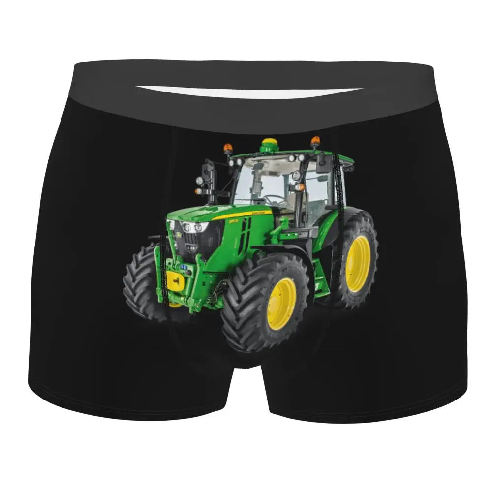 Custom Tractor Boxers Shorts Mens Briefs Underwear Fashion Underpants
