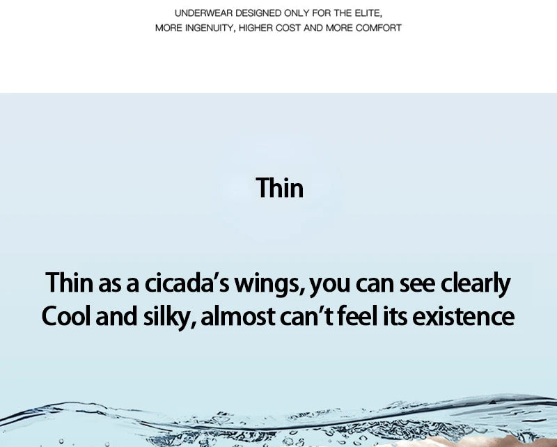 Man Boxers Antibacterial Breathable Pants