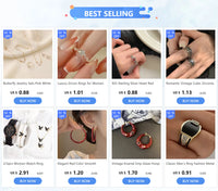 Classic Men's Ring Fashion Metal Gold