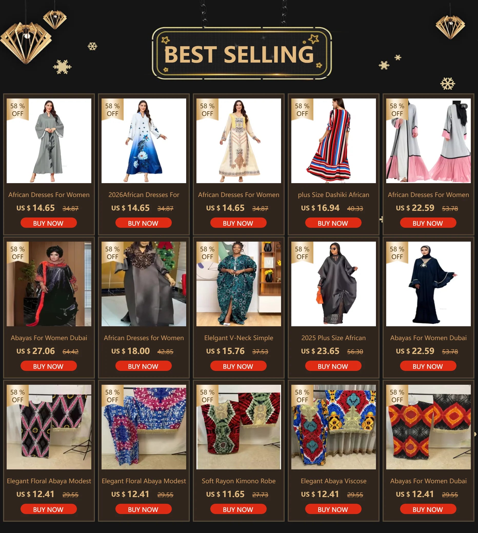 Traditional African Clothing Fairy Dreess