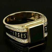 Classic Men's Ring Fashion Metal Gold