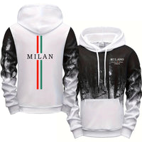 Hot Sales Mens Tracksuit Casual Print Splash-ink Hooded Sweatshirts Sports Jogging Mens Clothing Fashion Single Piece Tops Pants