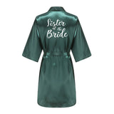 Sexy Women Bridesmaid Printed Robes