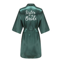 Sexy Women Bridesmaid Printed Robes