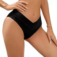 Sexy V Cheeky High Waisted Bikini Set