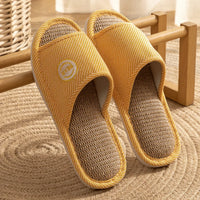 Non Slip Women Breathable Linen Slippers