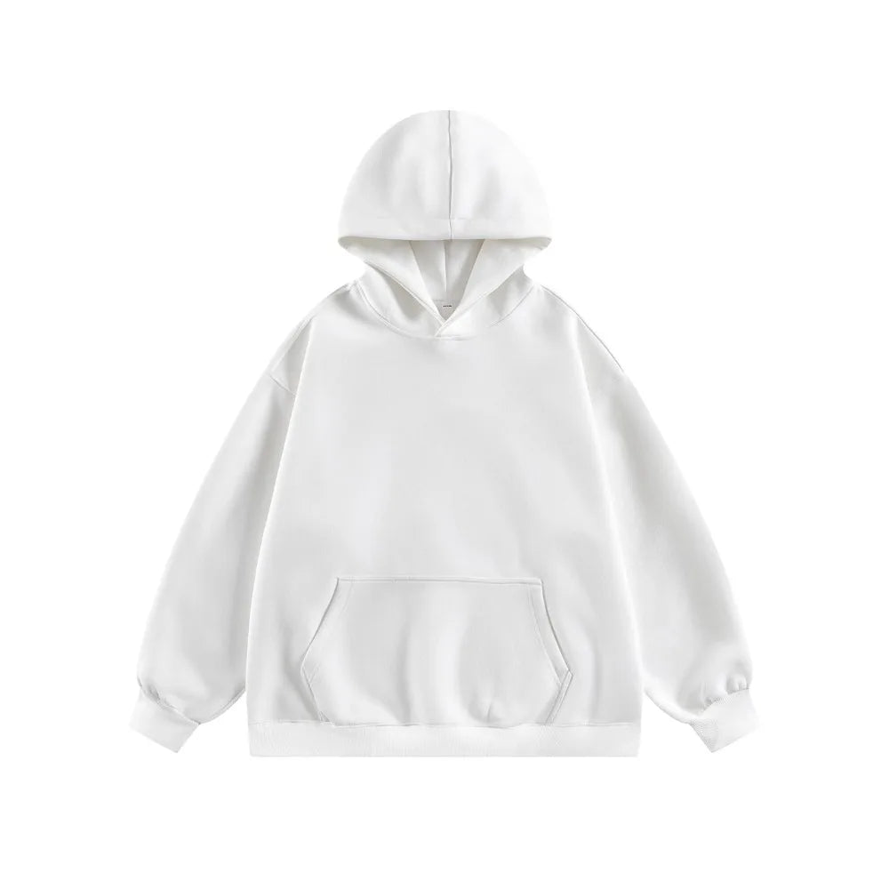 Simple Solid Color Hoodie
