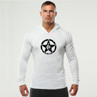 Mens Long Sleeve Bodybuilding T-Shirt