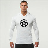 Mens Long Sleeve Bodybuilding T-Shirt