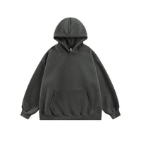 Simple Solid Color Hoodie