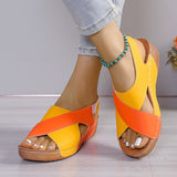 Luxury Platform Beach Sandals For Women