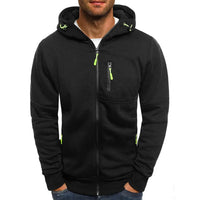 Men's Long Sleeve Zipper Hoodies