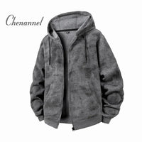 Men's  Long Sleeve Zipper Hoodies