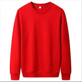 Men Casual Solid Color Sweatshirt