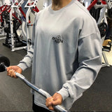 Bodybuilding Fitness Workout Long Sleeve T-Shirt Running Sweatshirt