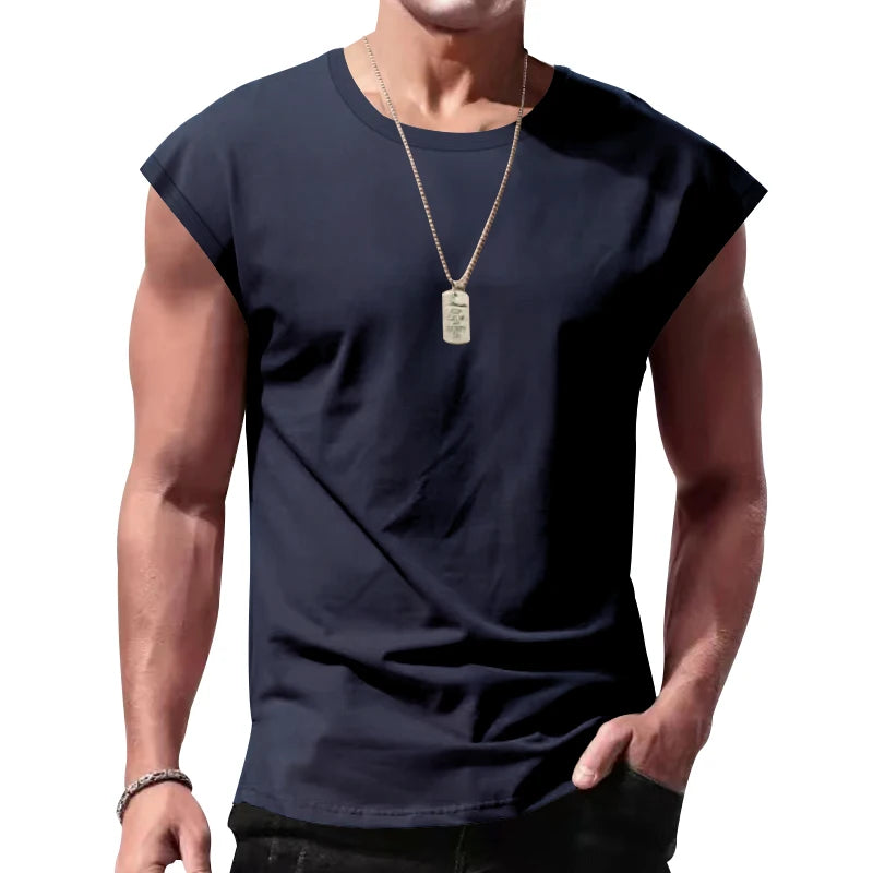 Men's Sleeveless T-shirt Summer