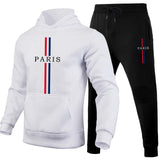 Mens Tracksuit Casual Printing Sweatshirt Sweatpants 2 Pcs Set Fitness Sports Jogging Mens Clothing Street Hoodies Sportswear