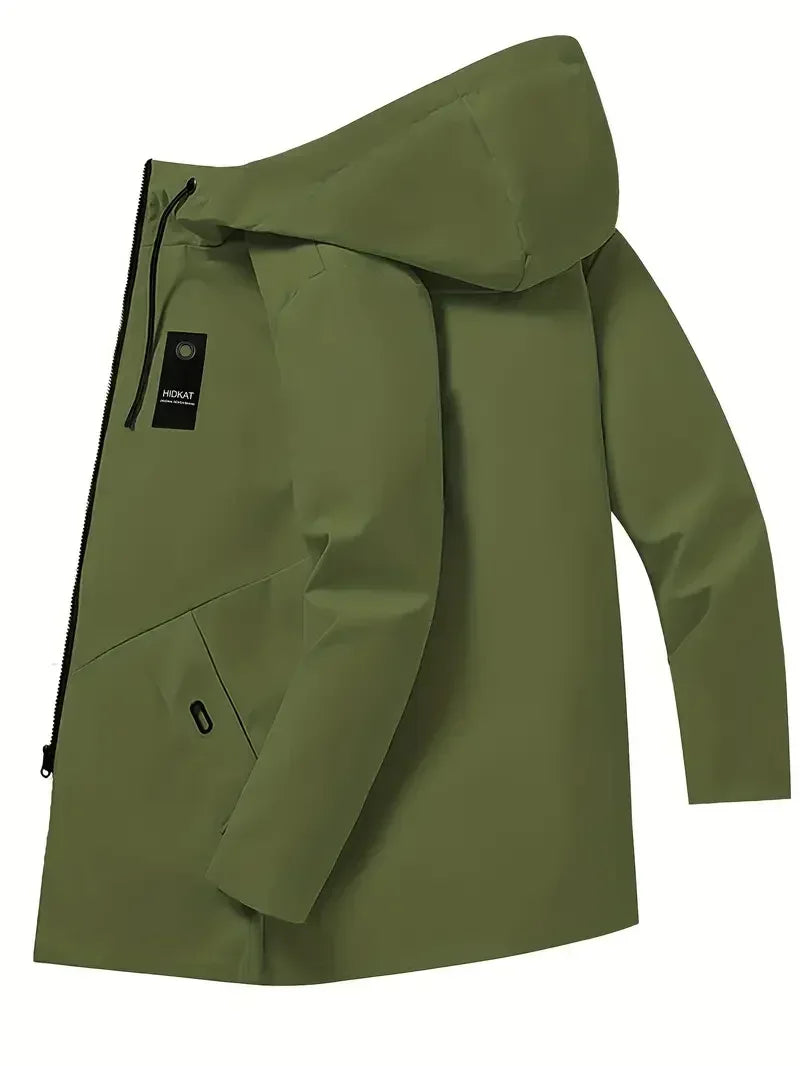 Men's Hooded Padded Thin Jacket