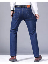 Comfortable Slim Fit Men Straight Jeans