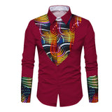 African Clothes for Couple African Clothing for Lovers Man's Woman's Long Party Maxi Dress WYQ