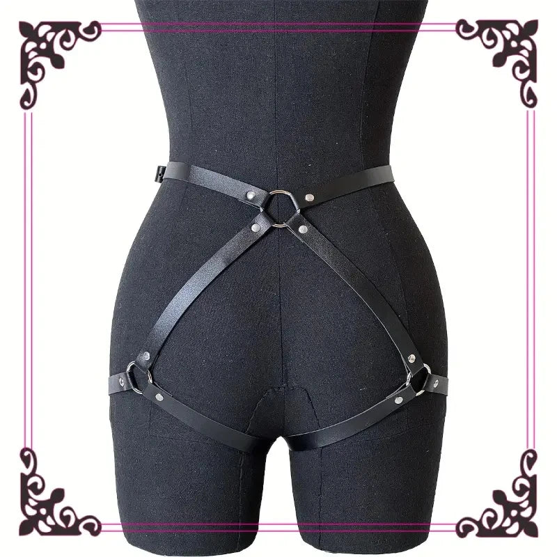 1 women's gothic punk belt | adjustable equipment belt | suitable for casual and party wear | party wear belt | Y2K fashion belt