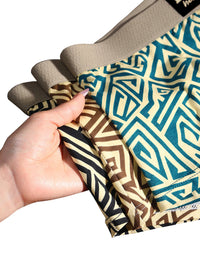 3Pcs/Set Boxers Men's Underwear Geometric Print Panties Casual Fashion Underpant Breathable Male Boxer Shorts Sports Homme Panty