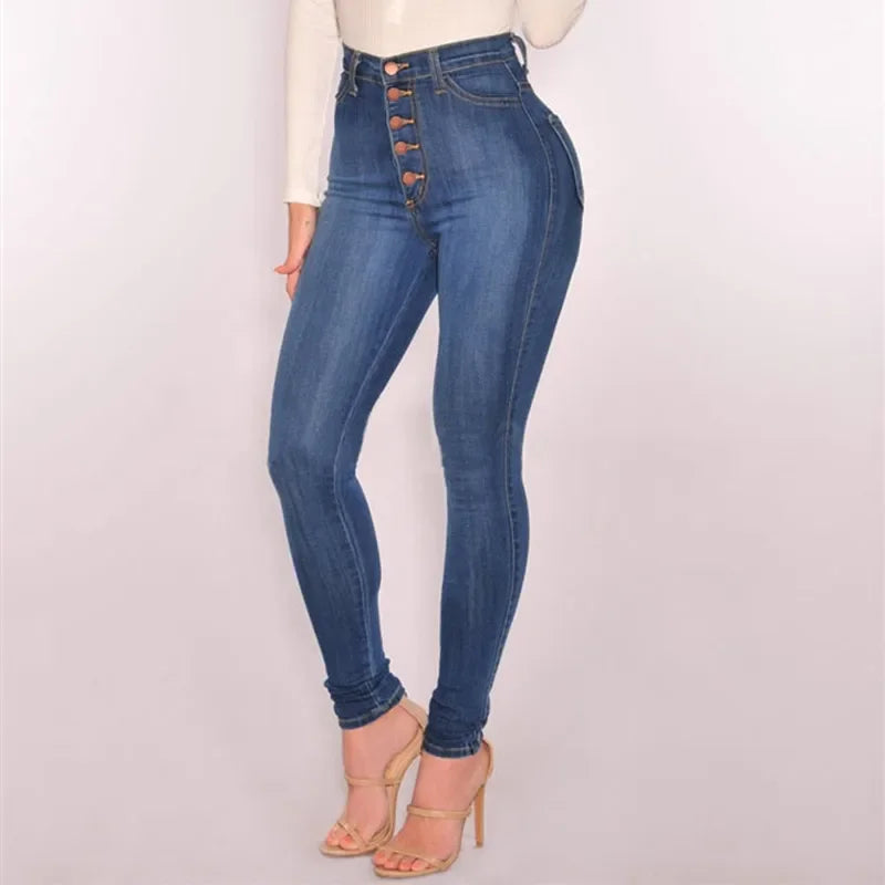 High Elastic Push Up Skinny Jeans