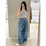 Casual Women Loose Euro-America Style Jeans