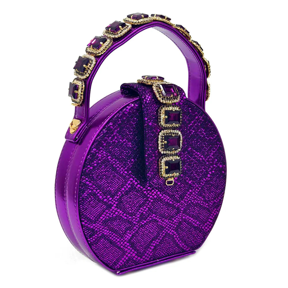 Pointed Toe High Heels Shoes and Bags Set