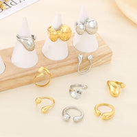 Luxury Rings Anillo Gifts For Women - Stainless Steel 304 - KR111374-GC