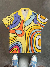 3D Printed Men's Short Sleeve Shirt