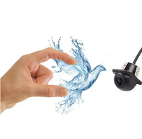 High-definition reversing camera straw hat CCD full-color night vision wide-angle car camera waterproof rear lens