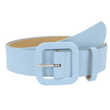 Women'S Trousers Belt Pu Leather Belt For Women'S Dress And Jeans Designer Belt Women Belt Simple Black Belt Female Strap