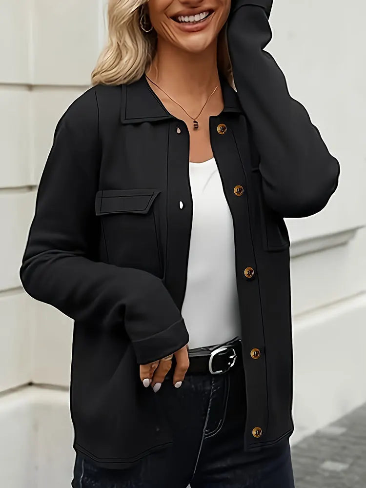 Women's Oversized Woven Hooded Jacket