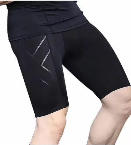 Men Boxers Compression Shorts Sports Underwear Underpants Gym Shorts Quick-Drying Sweatpants Moisture Absorption