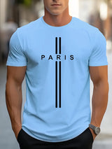 Men's 100% Pure Cotton Summer T-shirt
