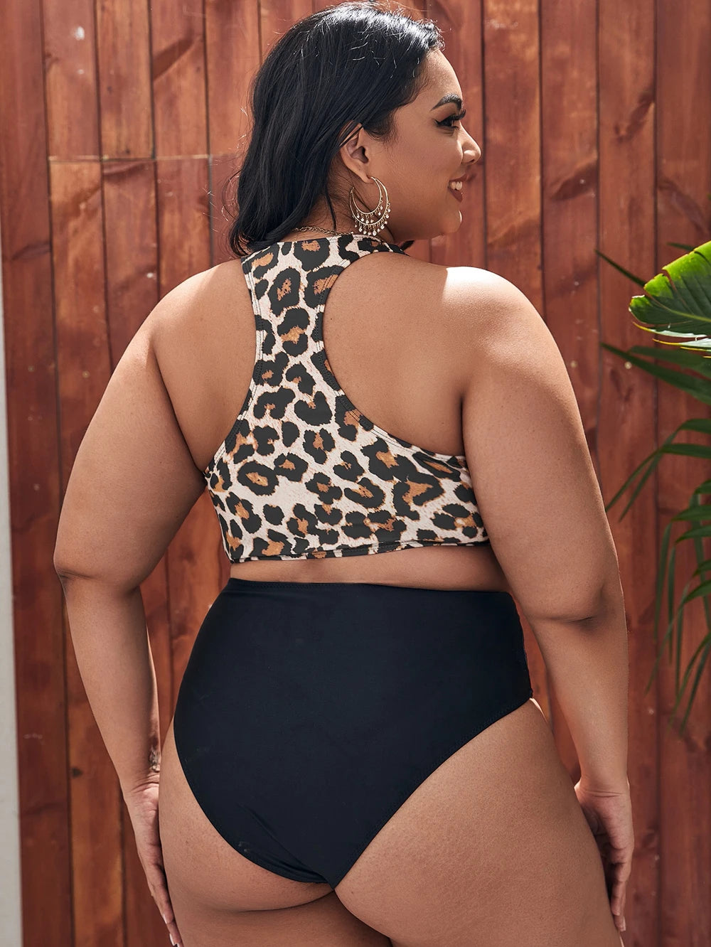 High Waist Floral Swimwear Set