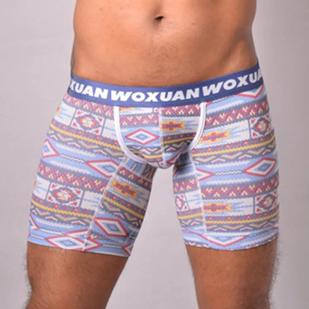 Men's Long Leg Boxer Briefs Designed for Comfort