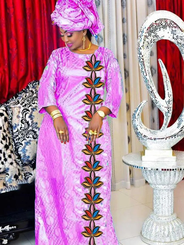 African Dresses for Women Traditional Wedding Boubou Kaftan