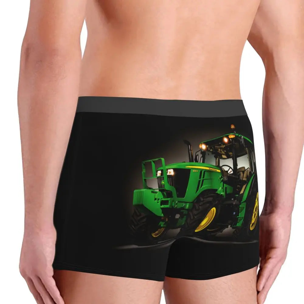 Custom Tractor Boxers Shorts Mens Briefs Underwear Fashion Underpants