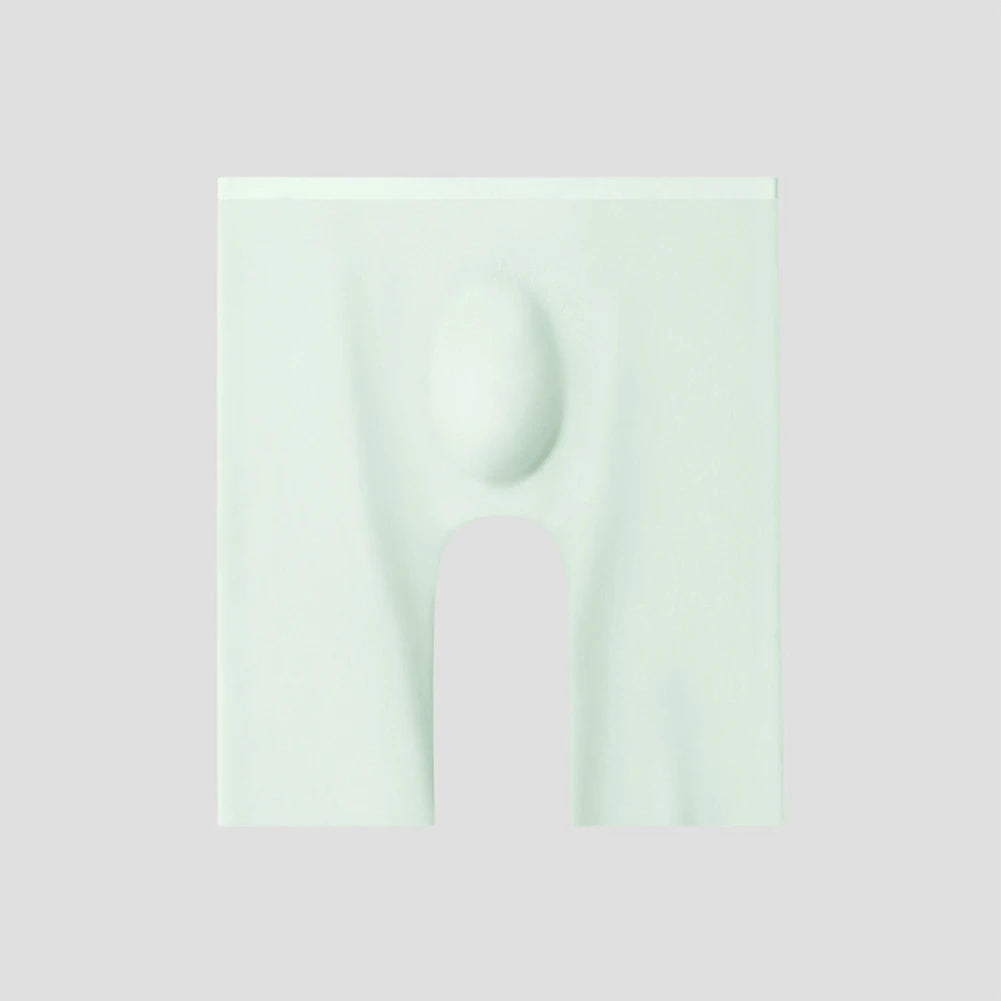 Mens Ice Silk Underwear Long Leg Boxer Briefs Trunk Sport Shorts Breathable Comfortable Swimsuit Soft Fitness Elastic Panties