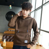 Men's Fleeced Hooded Sweatshirt