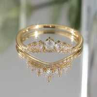 3pcs Elegant Stacking Rings