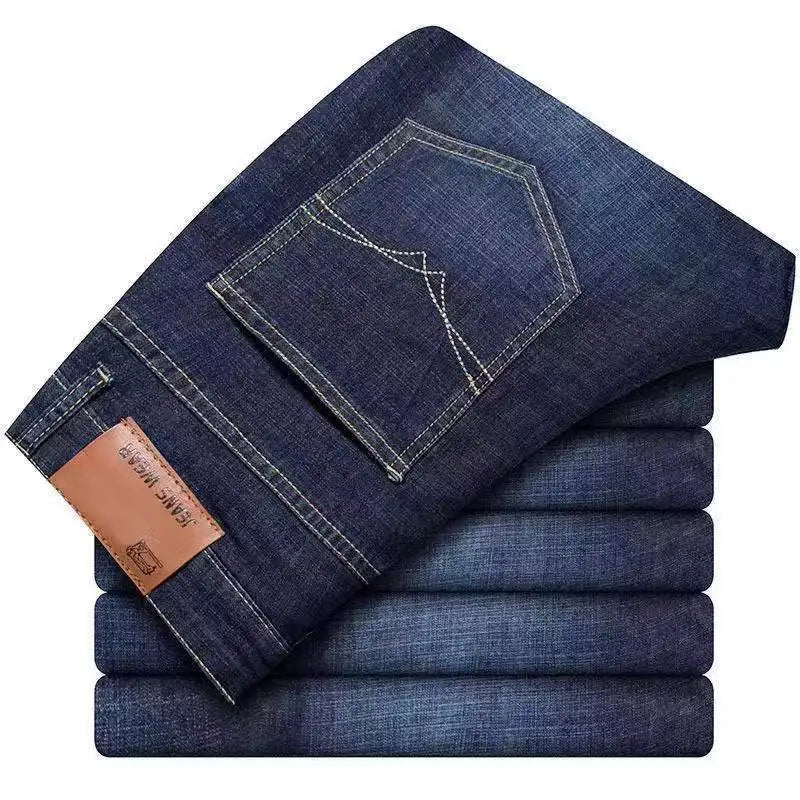 Classic Straight Stretch Men Jeans