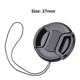 Camera Lens Cap High-quality 40.5mm 49mm 52mm 55mm 58mm 62mm 67mm 72mm 77mm 82mm Snap on Front Lens Cap for Camera